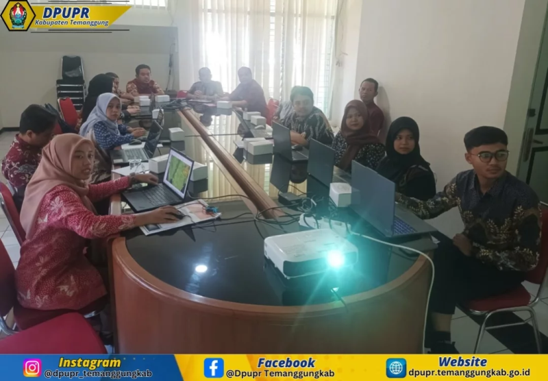 Kegiatan Padu Serasi DPUPR Kabupaten Temanggung dengan DPUPR Kabupaten Magelang