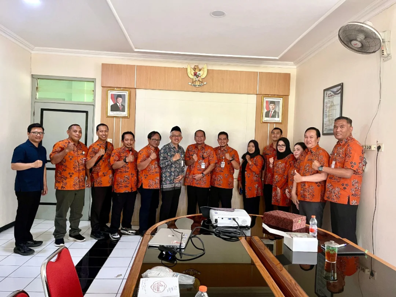 DPUPR Kabupaten Temanggung Menerima Kunjungan Kerja dari DPUPR Kabupaten Pati