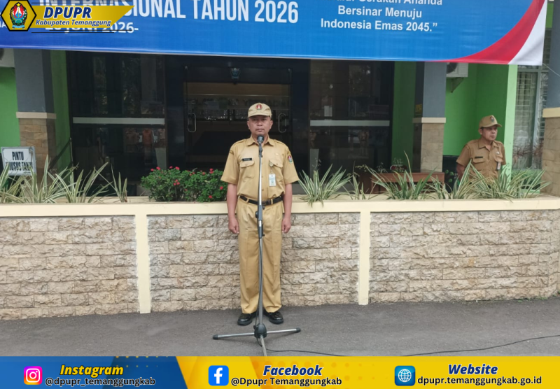 Apel Pagi Karyawan Karyawati DPUPR Kabupaten Temanggung