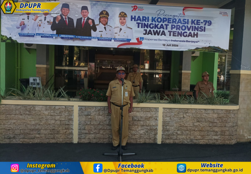 Apel Pagi Karyawan Karyawati DPUPR Kabupaten Temanggung