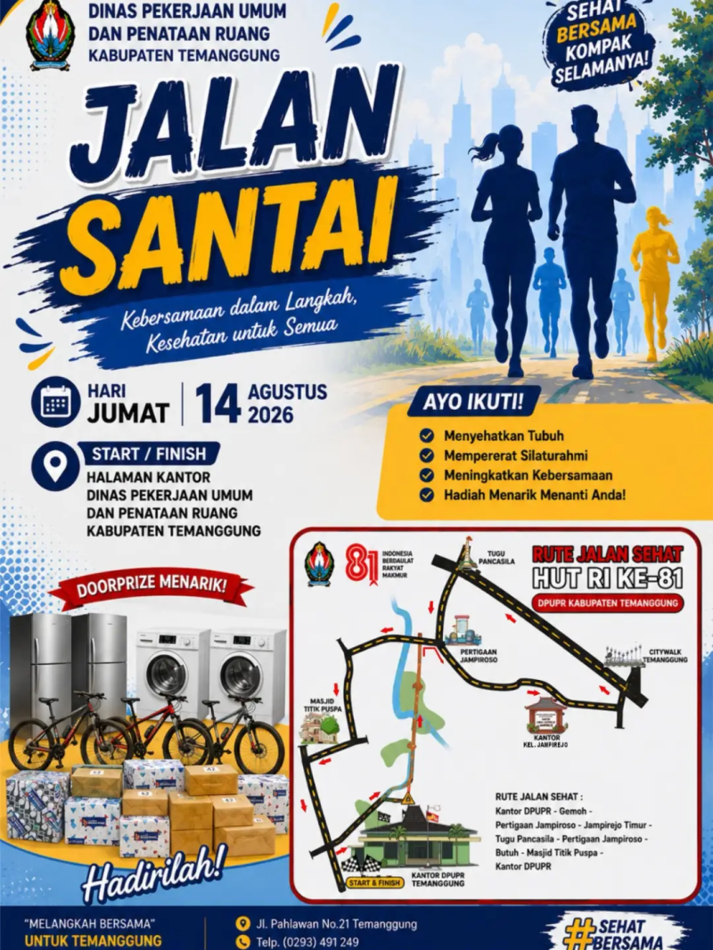 JALAN SANTAI DPUPR KABUPATEN TEMANGGUNG