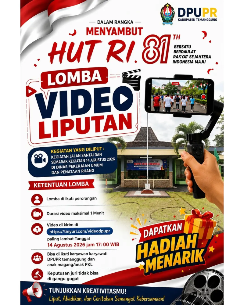 LOMBA VIDEO LIPUTAN HUT KE-81 REPUBLIK INDONESIA