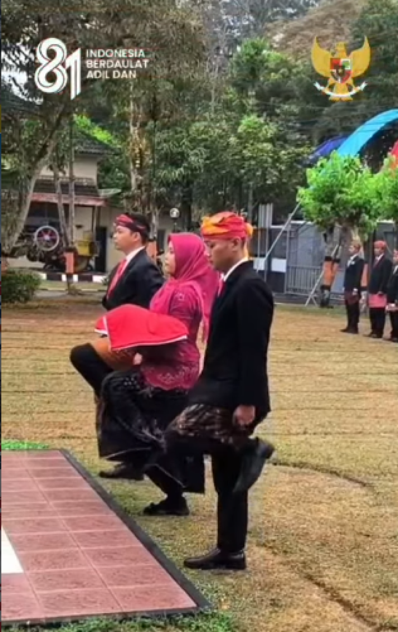 Upacara Bendera Peringatan HUT RI ke 81