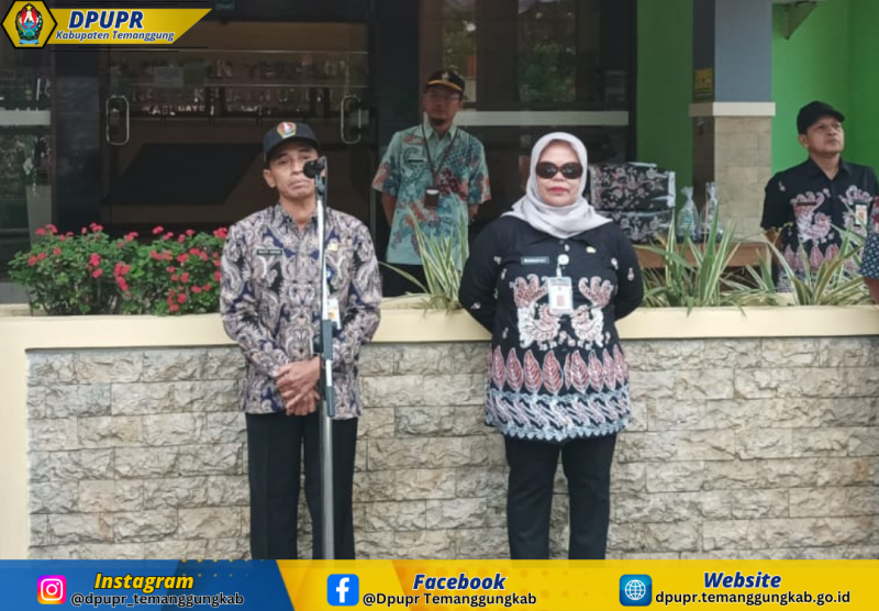 Apel Pagi Pelepasan Purna Tugas Bp Waluyo Santoso dan Bu Mangsiyati