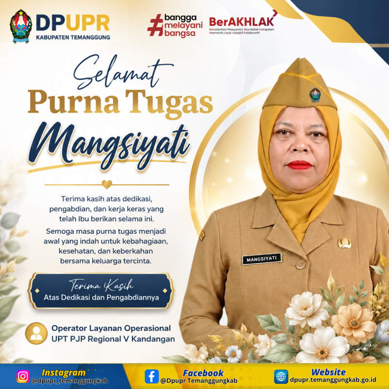 Selamat Memasuki Masa Purna Tugas Bu Mangsiyati