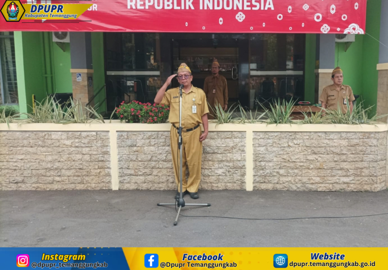 Apel Pagi Karyawan Karyawati DPUPR Kabupaten Temanggung